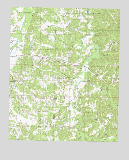 Chalybeate, MS USGS Topographic Map