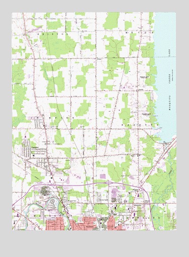 Champion, OH USGS Topographic Map
