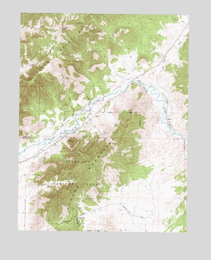 Champlin Peak, UT USGS Topographic Map