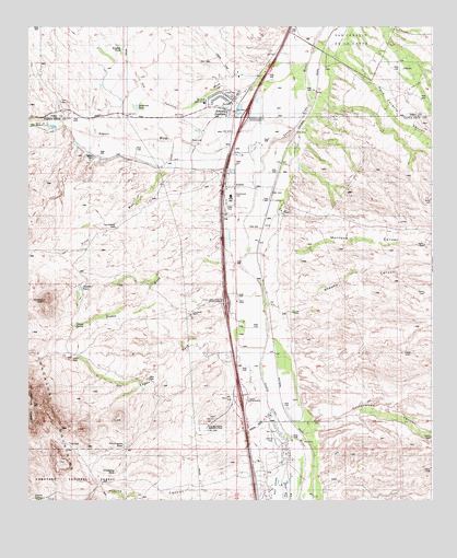 Amado, AZ USGS Topographic Map