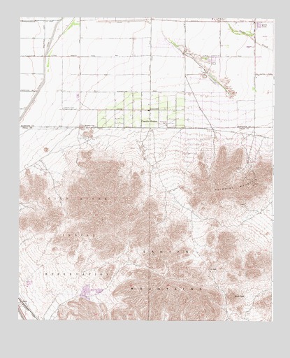 Chandler Heights, AZ USGS Topographic Map