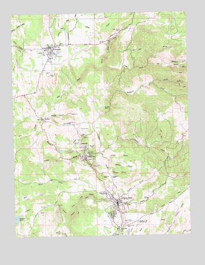 Amador City, CA USGS Topographic Map
