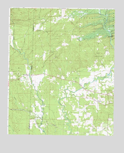 Chapel Hill, AR USGS Topographic Map