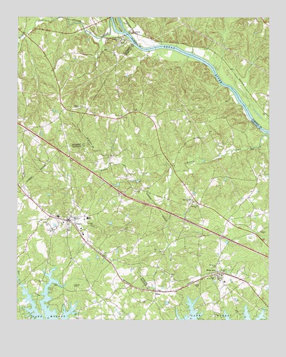 Chapin, SC USGS Topographic Map