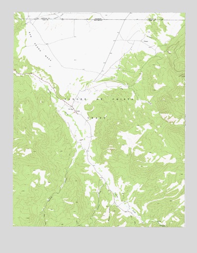 Amalia, NM USGS Topographic Map