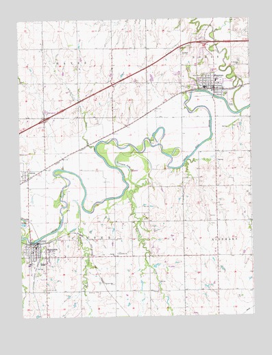 Chapman, KS USGS Topographic Map