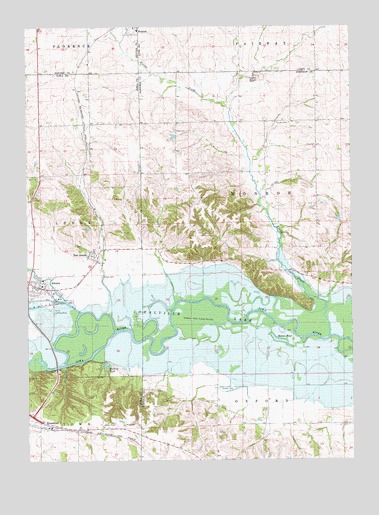 Amana, IA USGS Topographic Map
