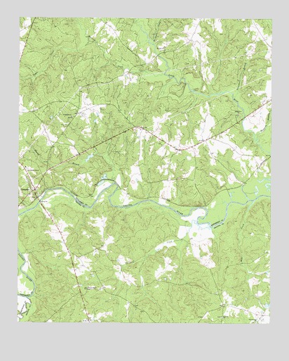 Chappells, SC USGS Topographic Map