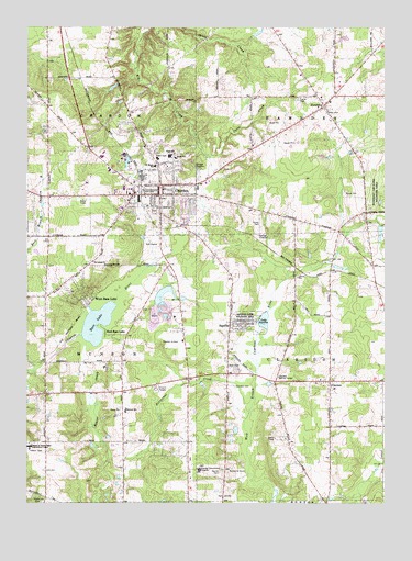 Chardon, OH USGS Topographic Map