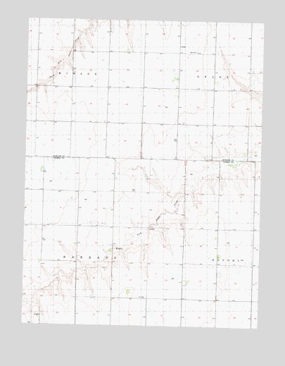 Chardon SW, KS USGS Topographic Map