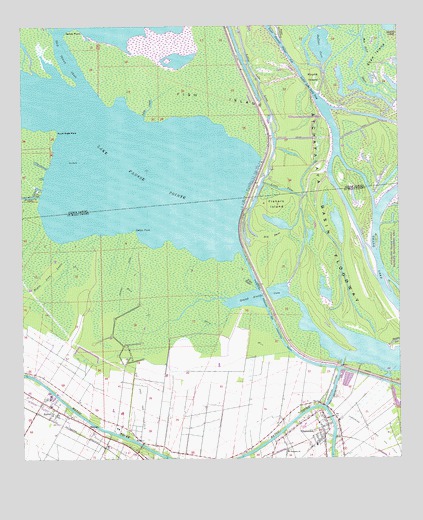 Charenton, LA USGS Topographic Map