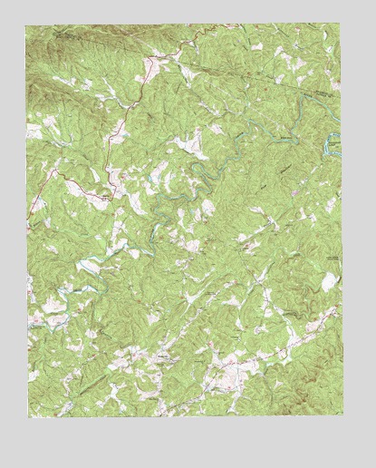 Charity, VA USGS Topographic Map
