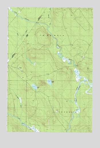 Charles Pond, ME USGS Topographic Map