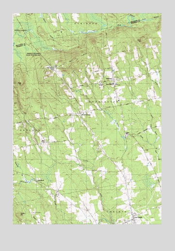 Charleston, ME USGS Topographic Map