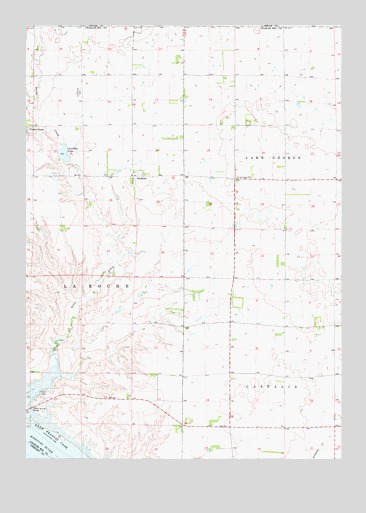 Academy, SD USGS Topographic Map