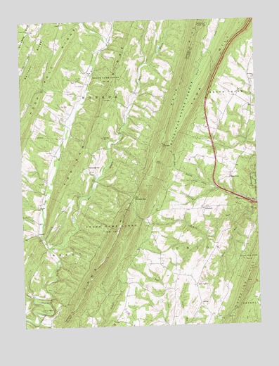Amaranth, PA USGS Topographic Map