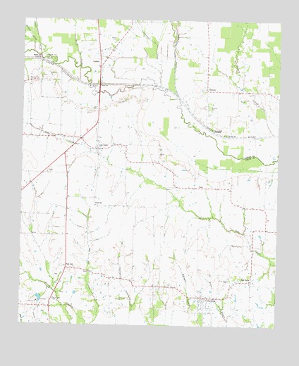 Charleston, TX USGS Topographic Map