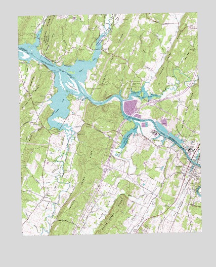 Charleston, TN USGS Topographic Map