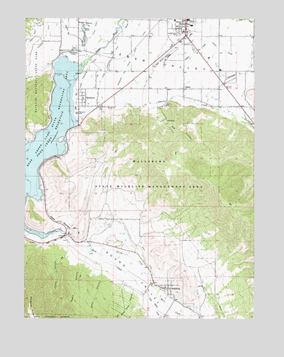 Charleston, UT USGS Topographic Map