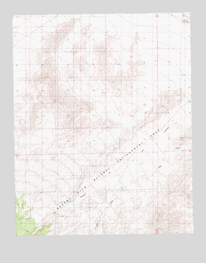 Charleston Peak NE, NV USGS Topographic Map
