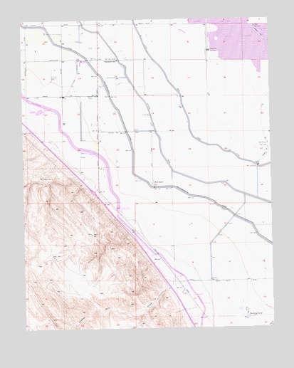 Charleston School, CA USGS Topographic Map