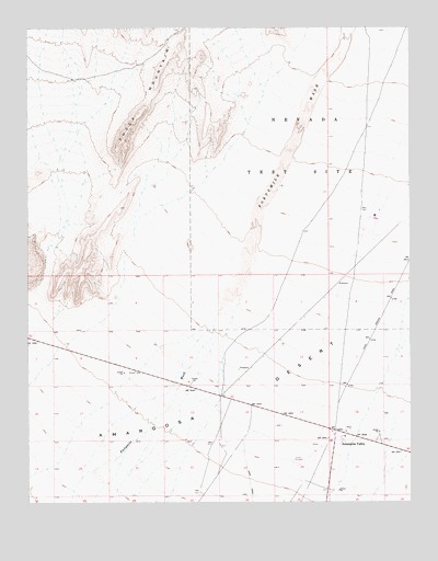 Amargosa Valley, NV USGS Topographic Map