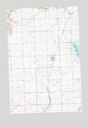 Charlo, MT USGS Topographic Map