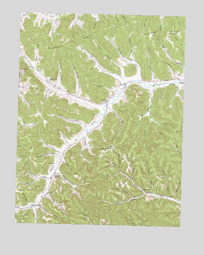 Charters, KY USGS Topographic Map