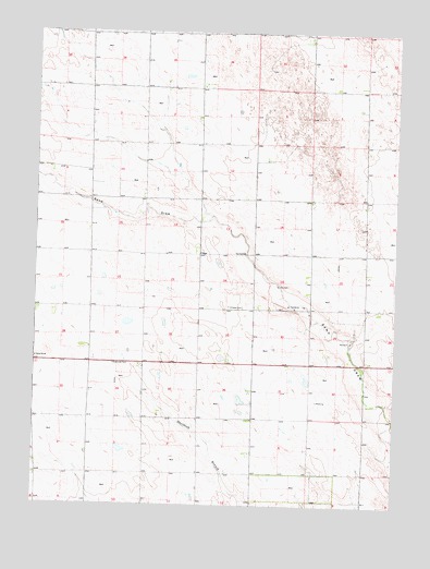 Chase, NE USGS Topographic Map