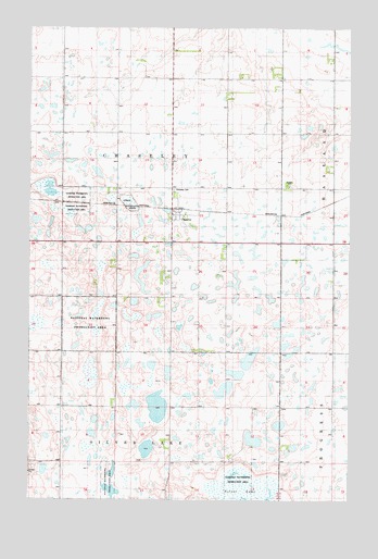 Chaseley, ND USGS Topographic Map