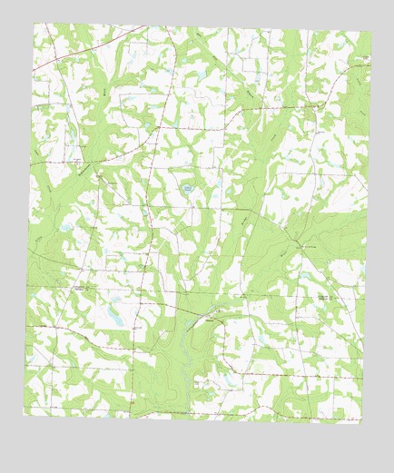 Chastain, GA USGS Topographic Map