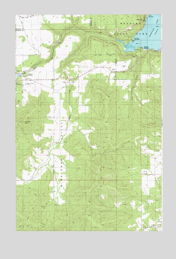 Chatcolet, ID USGS Topographic Map