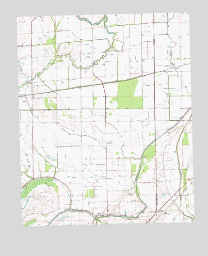 Chatfield, AR USGS Topographic Map