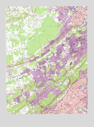 Chatham, NJ USGS Topographic Map
