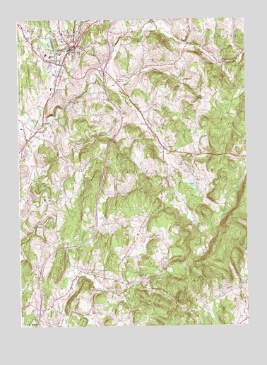 Chatham, NY USGS Topographic Map