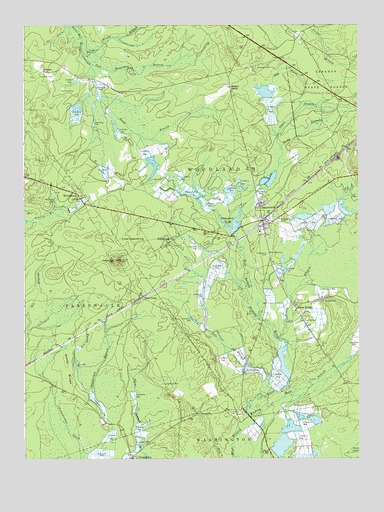 Chatsworth, NJ USGS Topographic Map