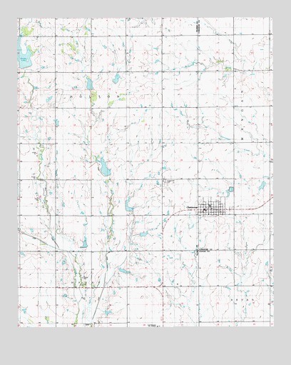 Chattanooga, OK USGS Topographic Map