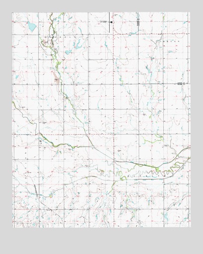 Chattanooga SW, OK USGS Topographic Map
