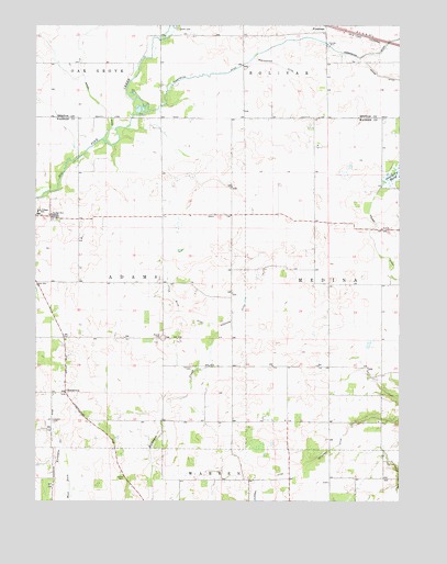 Chatterton, IN USGS Topographic Map