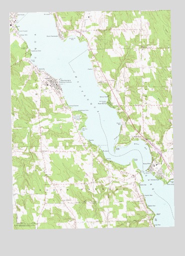 Chautauqua, NY USGS Topographic Map