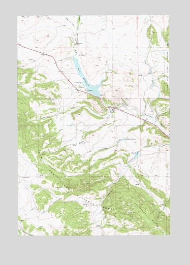Checkerboard, MT USGS Topographic Map