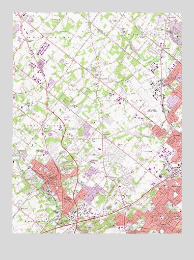 Ambler, PA USGS Topographic Map