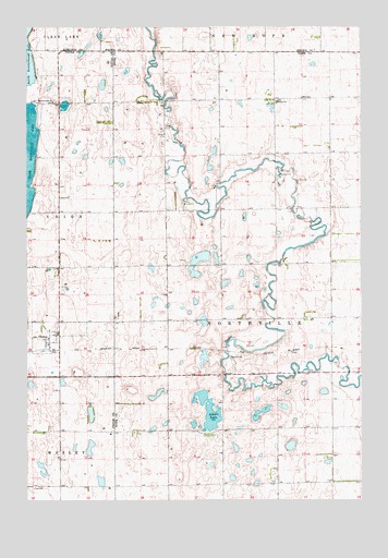 Chelsea, SD USGS Topographic Map