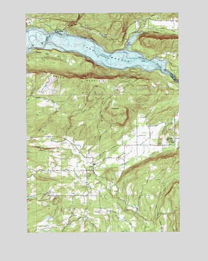Amboy, WA USGS Topographic Map