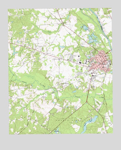 Cheraw, SC USGS Topographic Map