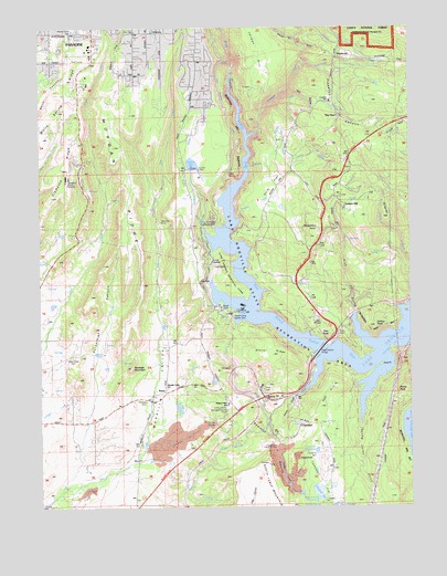 Cherokee, CA USGS Topographic Map