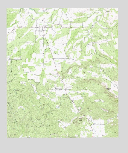 Cherokee, TX USGS Topographic Map
