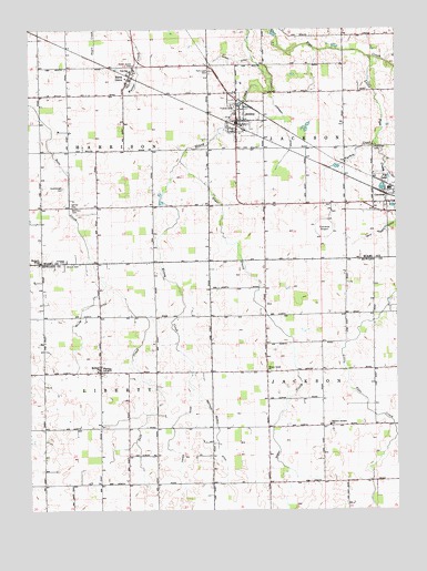 Amboy, IN USGS Topographic Map