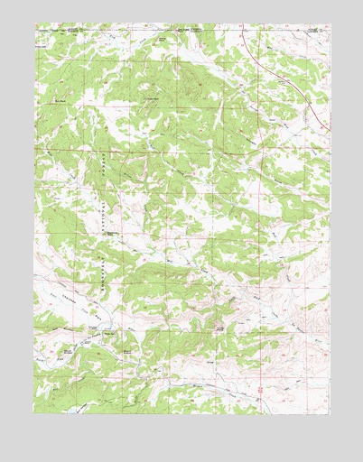 Cherokee Park, CO USGS Topographic Map