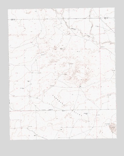 Cherokee Valley, NM USGS Topographic Map